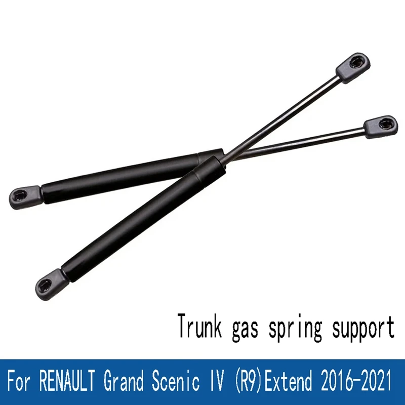 2Pcs Trunk Gas Spring Support Rear Tailgate Gas Strut Lift Support For RENAULT Grand Scenic IV (R9)Extend 2016-2021