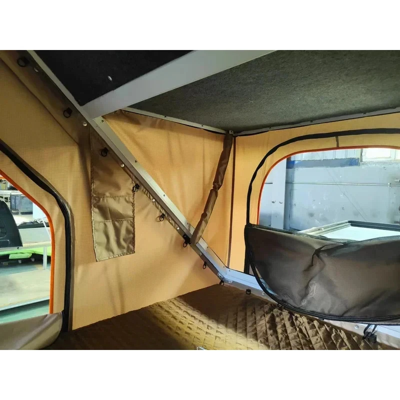 Picture 4: Z Shape Auto Open Roof Top Tent Waterproof Windproof Outdoor Camping Hunting