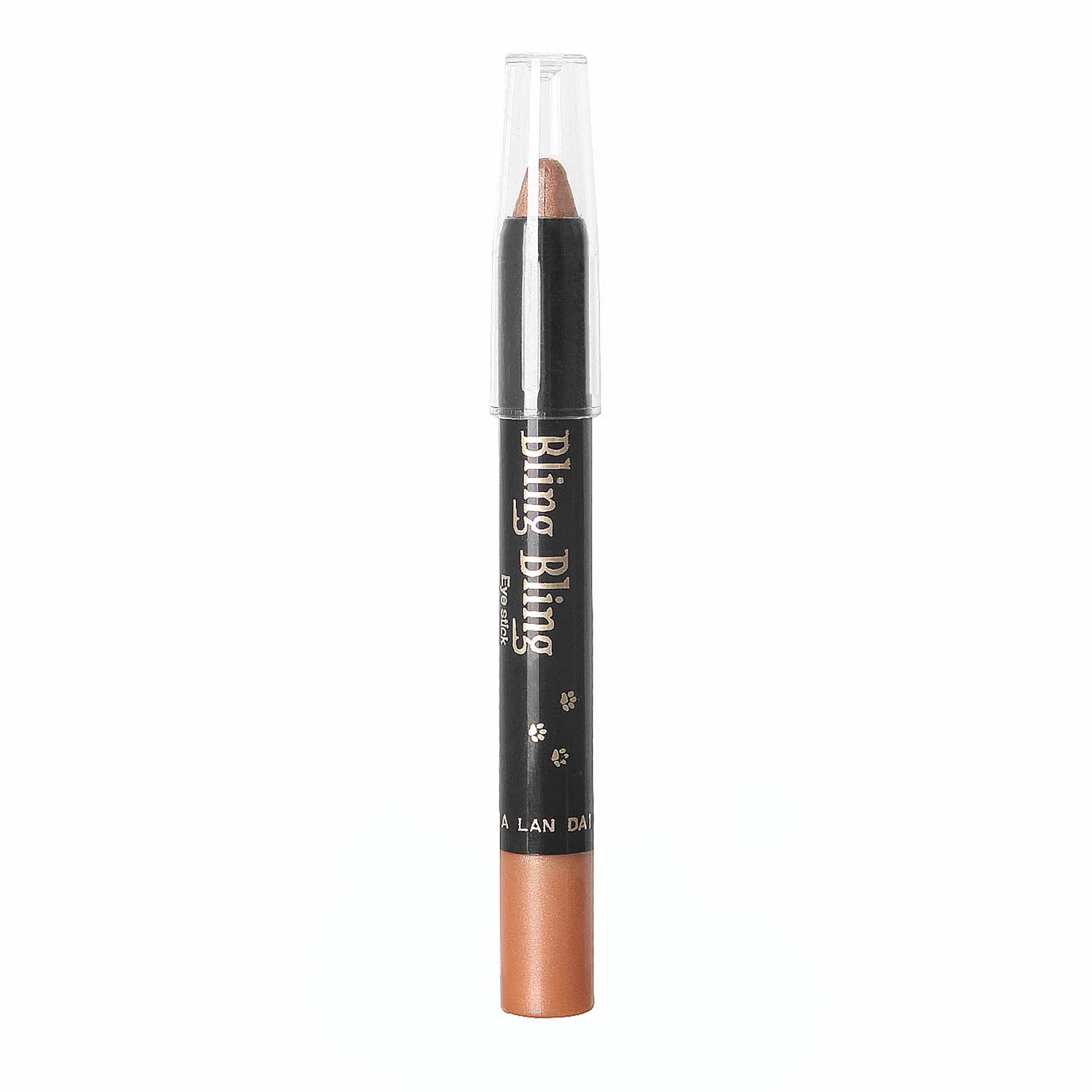 1PC Perlglanz Highlighter Lidschatten Bleistift Make-Up Kosmetik Weiß Gold Glitter Lidschatten Lang Anhaltende Eyeliner Stift Schönheit