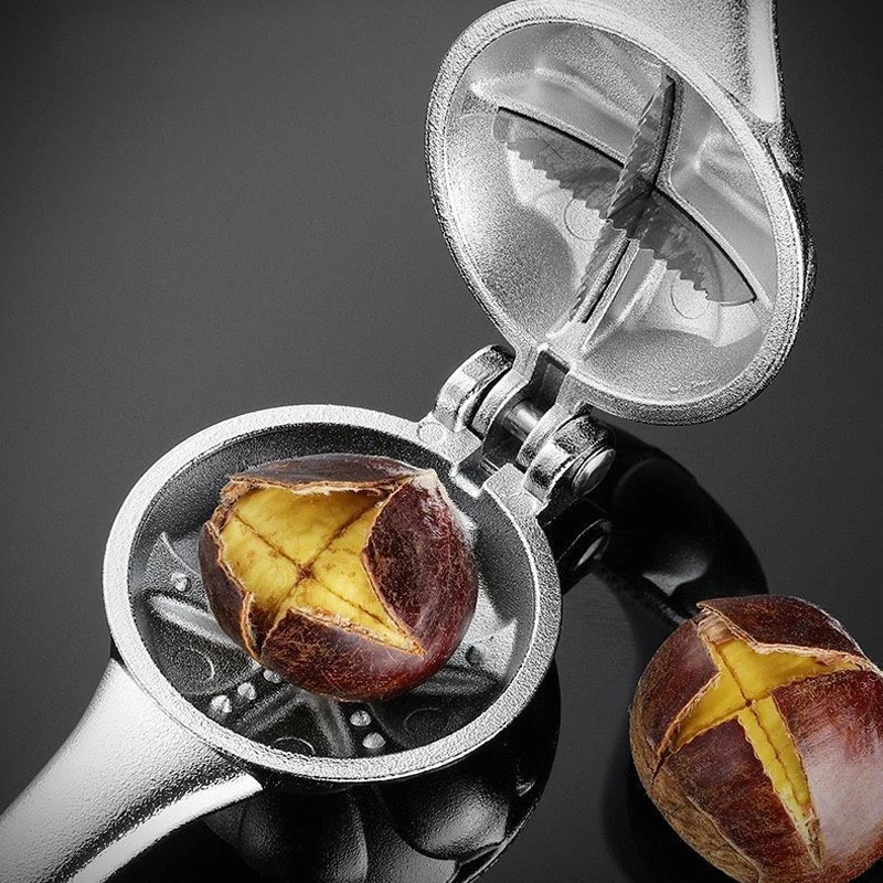 المنزل استخدام الكستناء فتاحة المشبك خاص ell مقشرة عبر قطع أداة كسارة البندق المطبخ أداة الطبخ جهاز إزالة ell #4