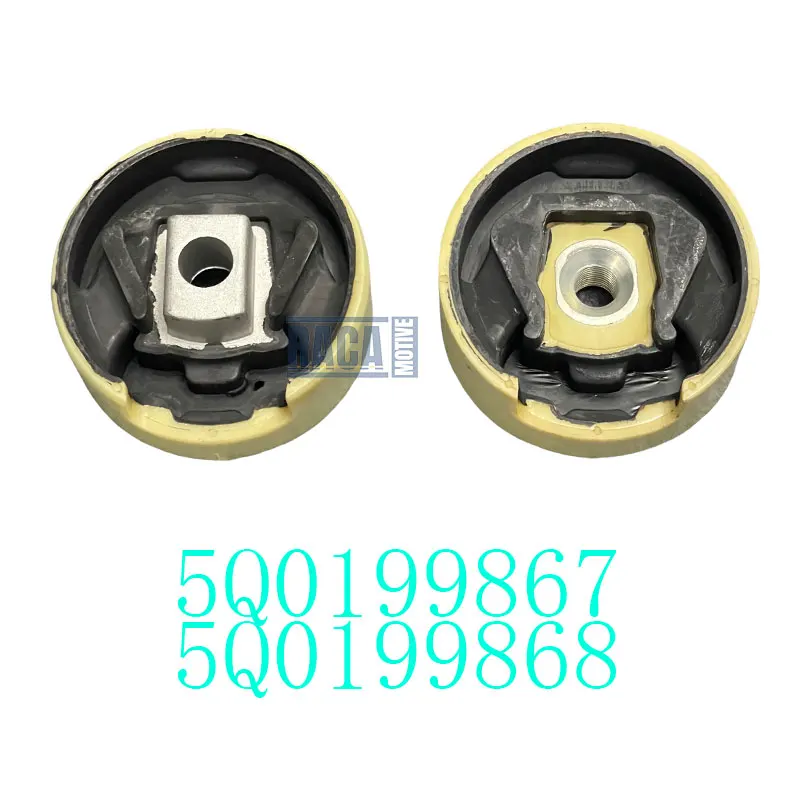 1Pair Front Upper&Lower Engine Mounts Mounting Kit For VW Golf Audi A3 Scoda Octavia III Seat Leon 5Q0199867 5Q0199868
