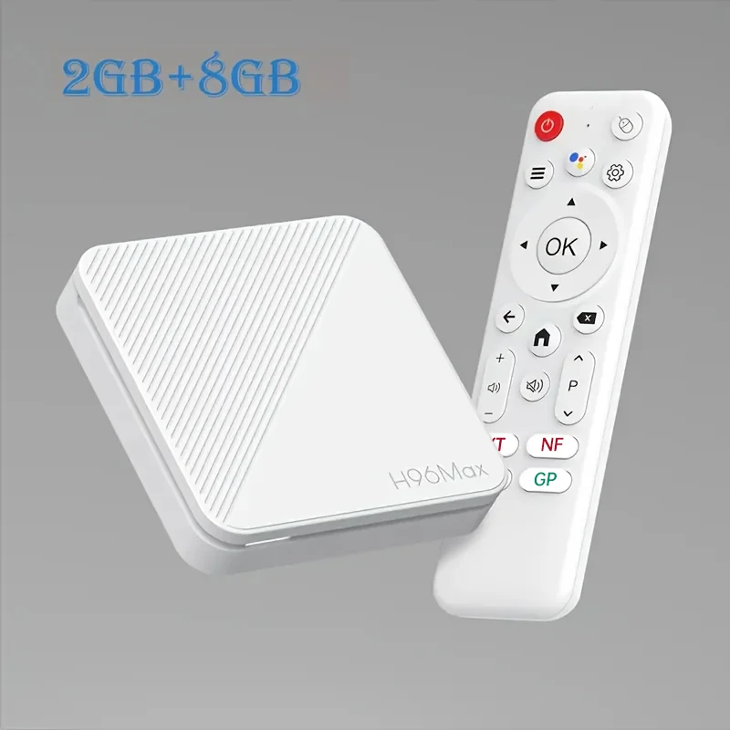 Neueste H96 MAX H313 Smart TV Box Android 14 2GB 8GB 16GB Wifi6 BT 4K HD Google Voice Media Player AV1 Set Top Box