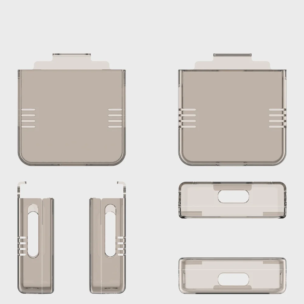 Suitable for Miyoo Flip/Flip V2 game console protective case, anti drop PC material protective case