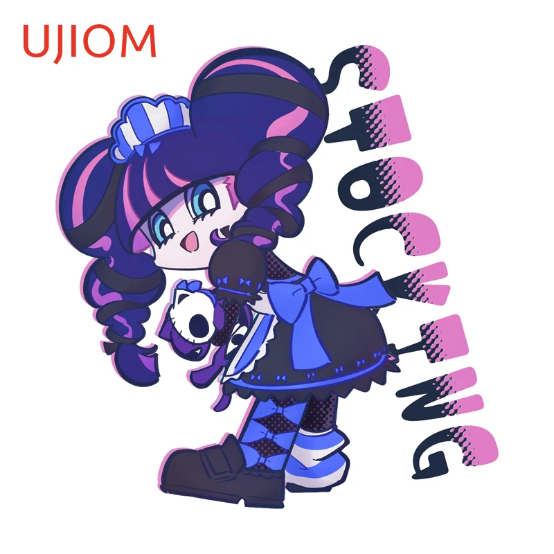 UJIOM Cute Stocking Eye Catching Wall Sticker Popular Anime Item Door Stopper Kitchens Accessories Delicate Wallpapers For Kids