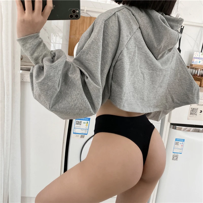 Girls Sexy Panties ASK ME I MIGHT Funny Print High-waist Underwear for Women Thongs Female G String Cute Temptation Intimates