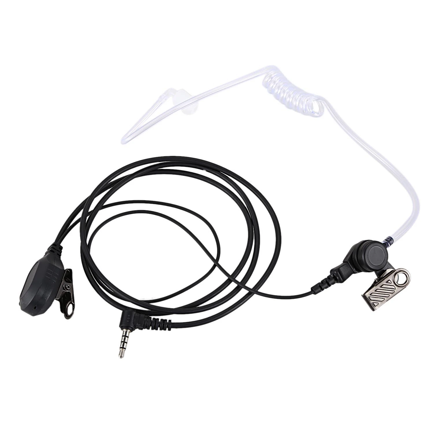 Fbi Acoustic Tube Fone De Ouvido, Mic Headset, Yaesu Vertex, Vx-3R, Vx-5R, Vx-8Gr, Vx2R