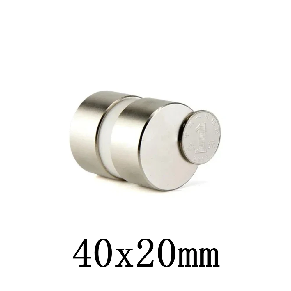 40x20 mm Strong Round Magnet 40mmx20mm For Home Refrigerators, Offices DIY 40x20mm  40*20 mm