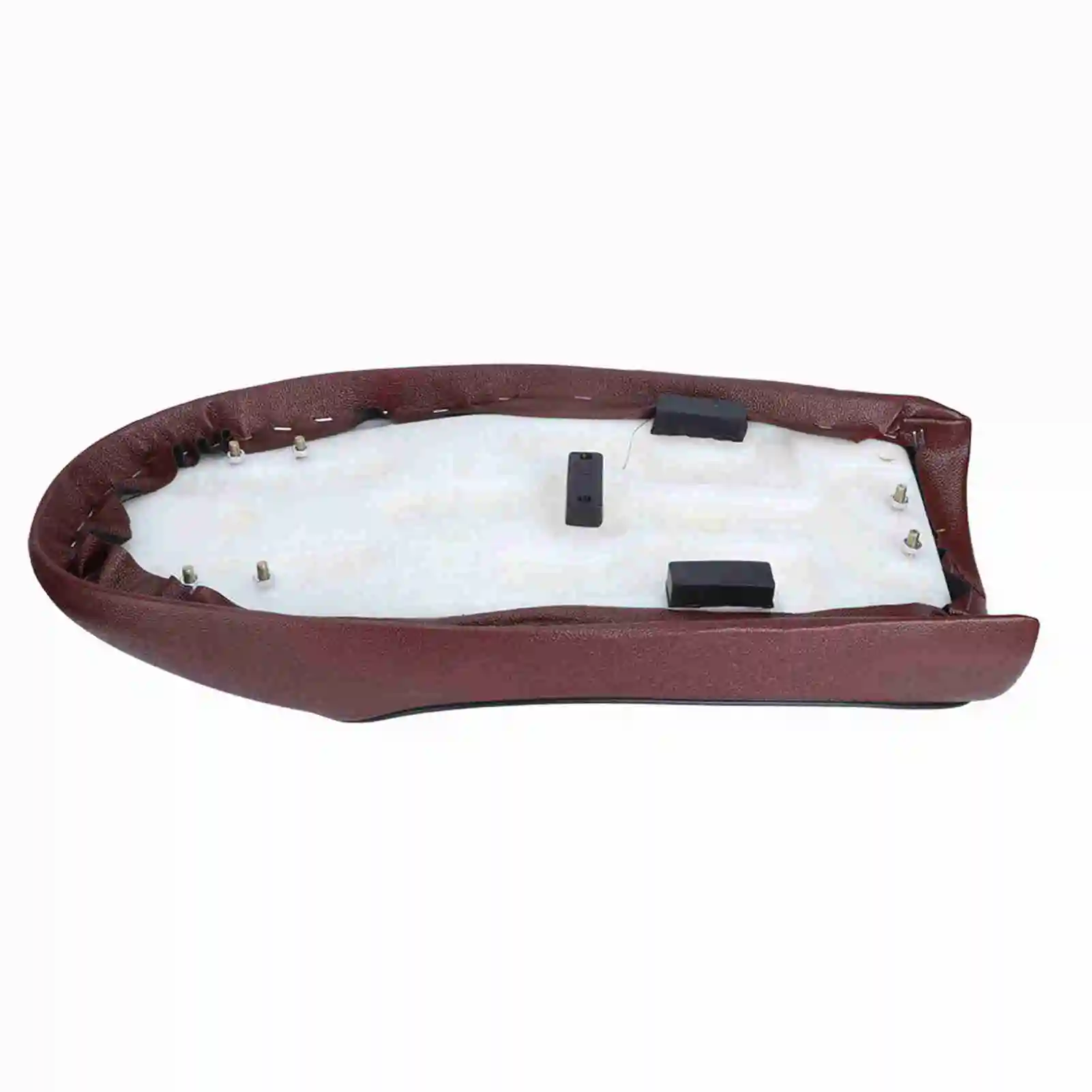 オートバイシートPUレザーレーサーリフィットシートフラットサドルクッション（CG125 GN CG CB200 CB350 CB400SS CB500 SR400 SR500 XJ XS KZ用）