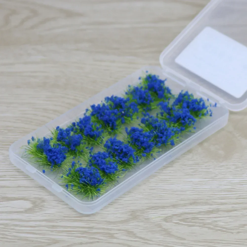 14 قطعة/صندوق العشب الثابت ل خصلات زهرة نموذج مشهد DIY بها بنفسك اكسسوارات السكك الحديدية قطار تخطيط Sandtable ديكور النموذج المعماري