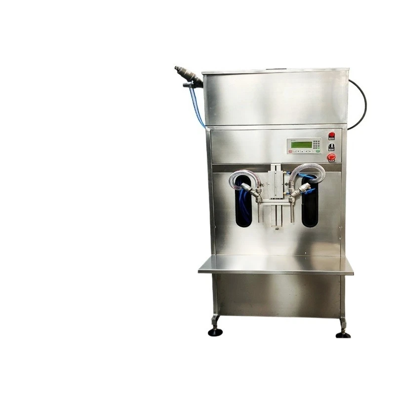Semi-automatic plunger filling machine 4 heads 12 heads small filling equipment for condiments and edible oil