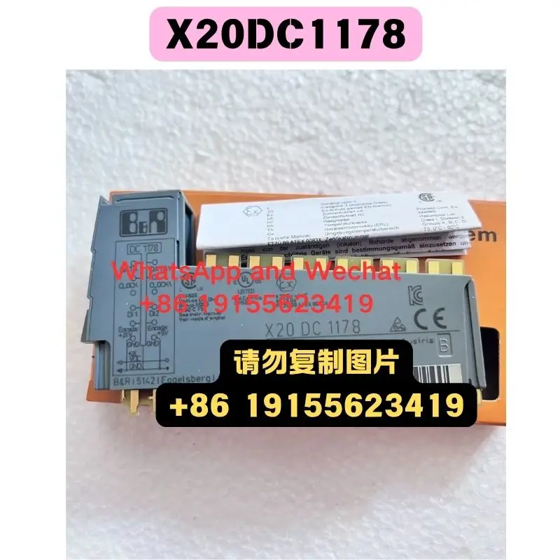 Brand new Original imported X20DC1178 module Functional test OK Quick delivery