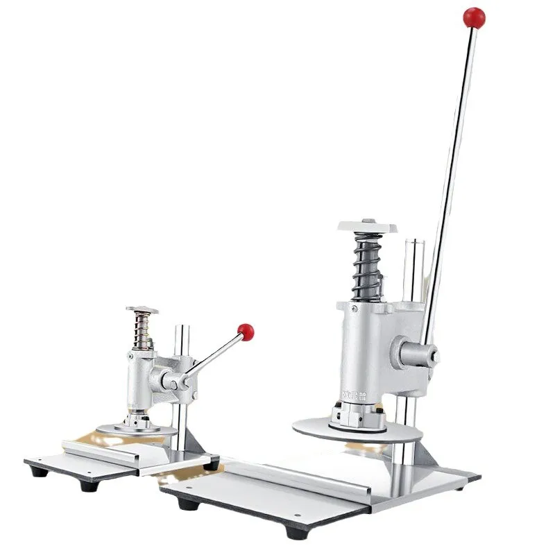

Pie pressing machine Pizza hand holding cake Big cake Shaobing (Baked cake in griddle) Rougamo round manual hand pressing