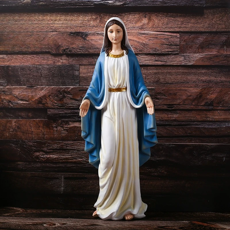 

46.5CM Classical Open-Arm Resin Statue - Large Home Decor, Handcrafted Gift Figurine, Elegant Centerpiece