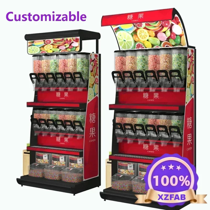 Factory Direct 2026 Functional Stable supermarket shelf for bulk foods display