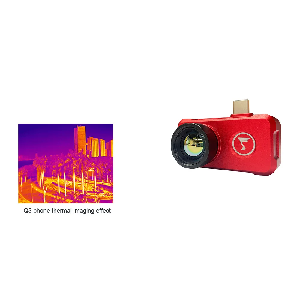 

384x288 Cell Phone Usb Thermal Imager Camera For Android Mobile Phone