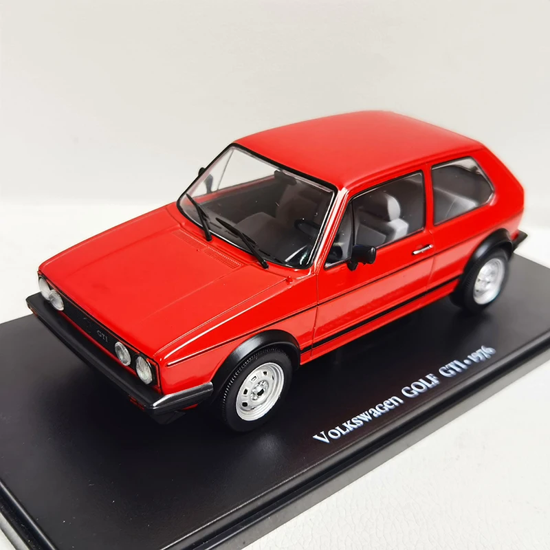 IXO 1:24 Scale GOLF GTI 1976 Simulation Alloy Car Model Diecast Toy Collectible Ornaments