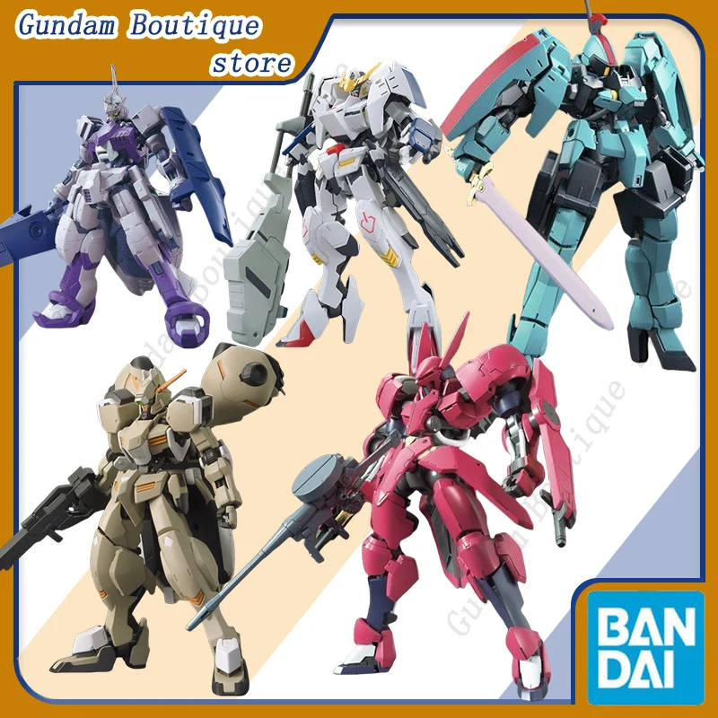 Bandai Genuine HG IBO 1/144 GUNDAM Barbatos Gusion Hajiroboshi Astaroth Anime Action Figure Collectible Assembly Model Toys Gift