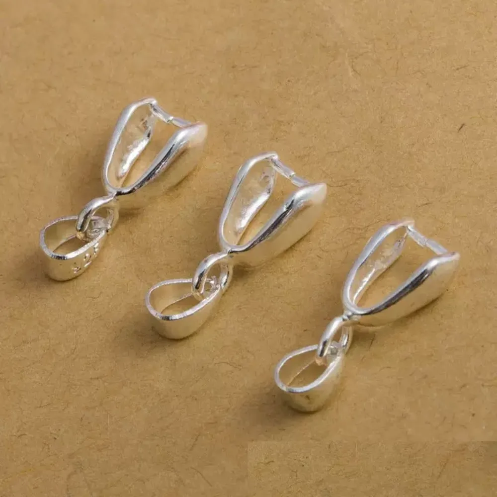 Aliexpress S/M/L Three Sizes 925 Silver Plated Sunflower Seed Buckle Diy Necklace Production Special Clip Engraved with 925 Characters - Aliexpress Deal