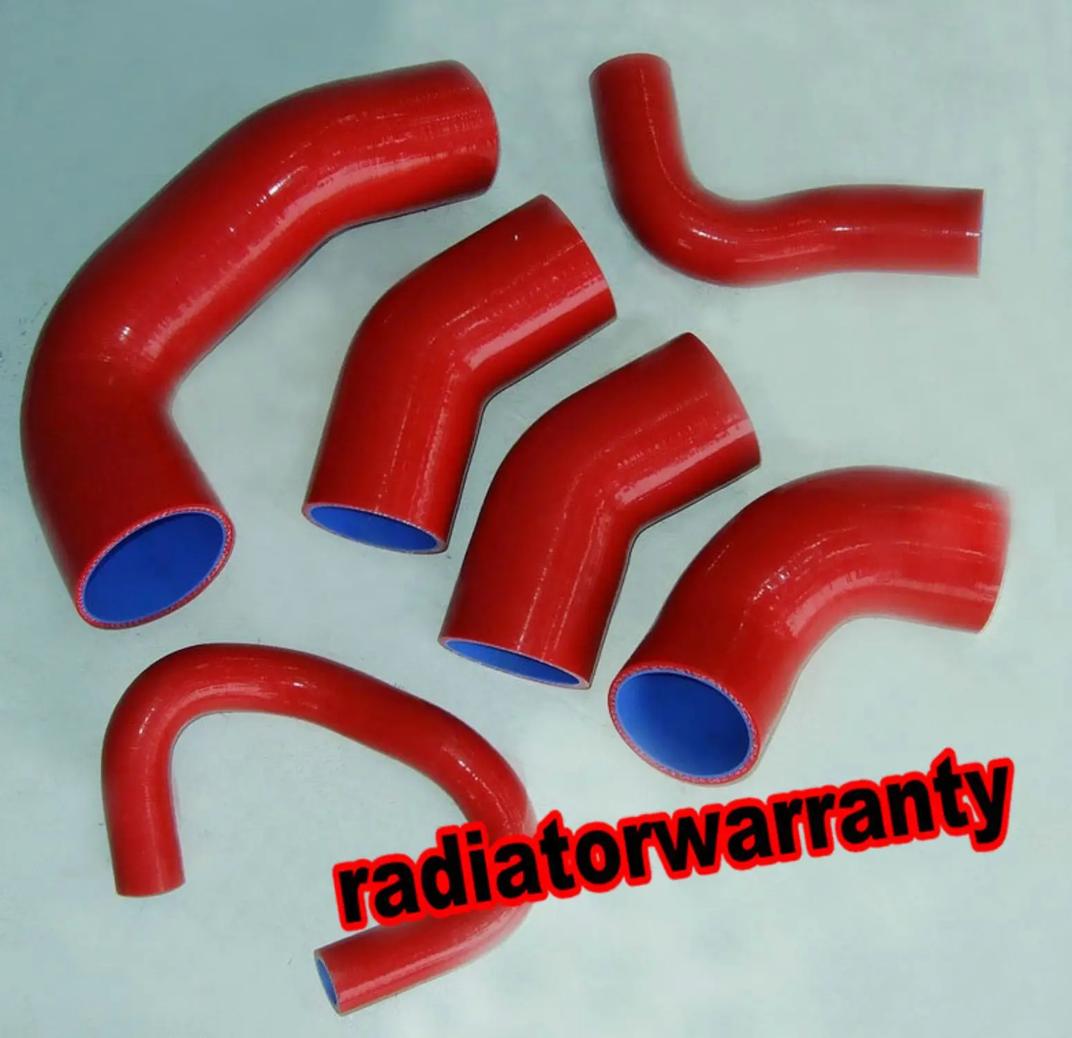 

For Mitsubishi Lancer EVO 7 8 9 CT9A 2001-2007 Silicone Intercooler Hose Pipe Tube 2001 2002 2003 2004 2005 2006 2007