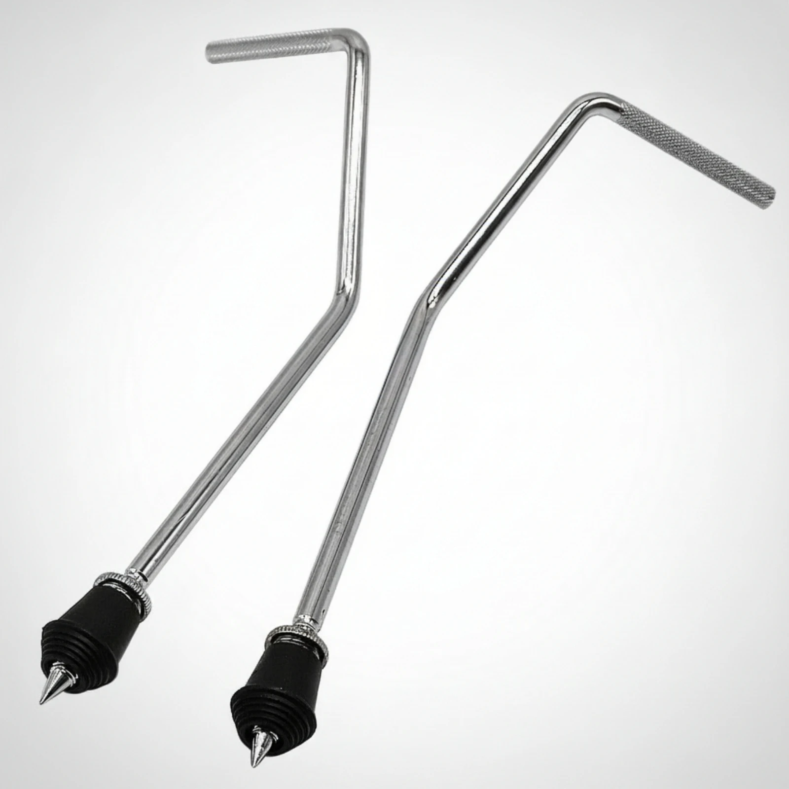Drum Support Legs Pointed Drum Stand Legs Hardware Metal Stable for Drummers, Stage, Rehearsal Room