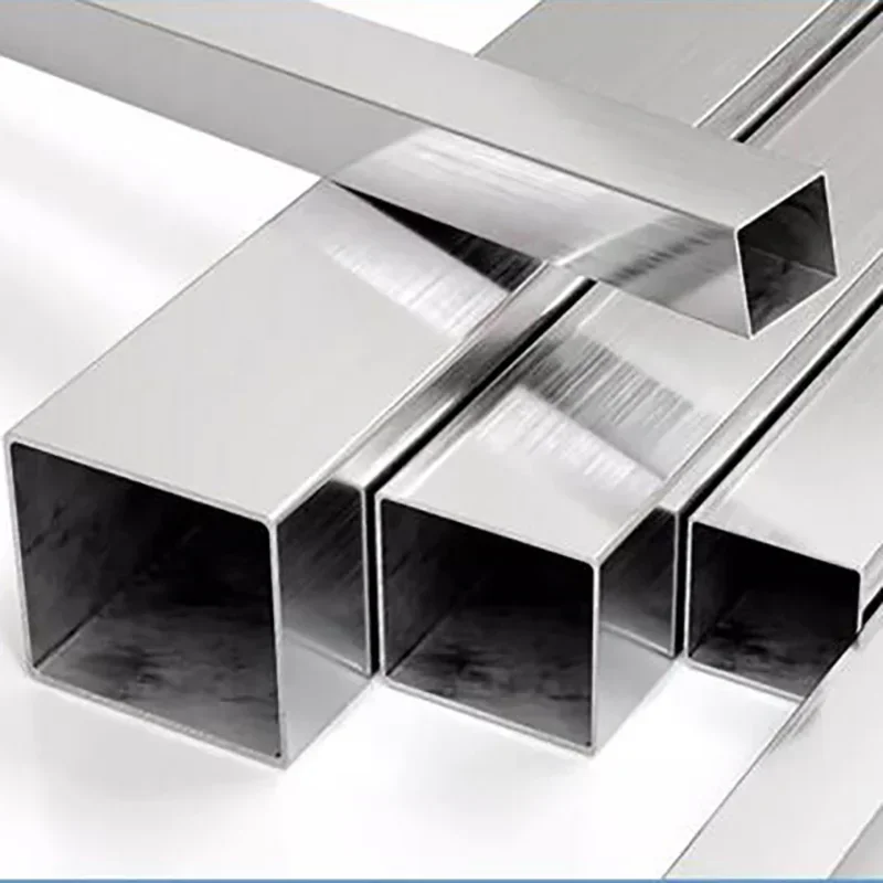 Stainless Steel Square Tube Rectangular Pipe Small Large Wall Thickness 3mm 4mm 5mm 6mm