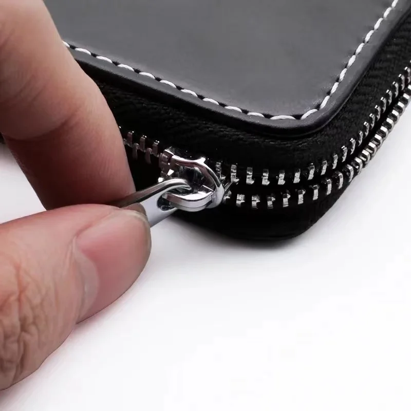 Leather Car Key Case Key Fob Cover Shell Bag Wallet For Mercedes benz AMG C E S GLE CLC Class W204 W203 W205 W124 W221 W213 W212