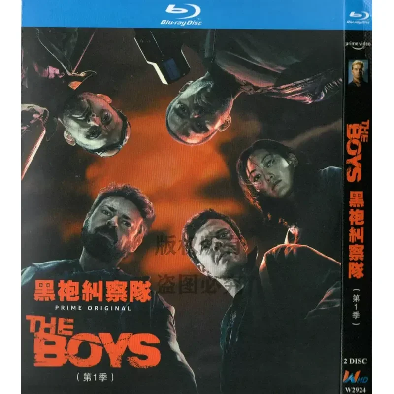 BD Blu-ray American Action Science Fiction Crime TV Series Black Robe Picket Seasons 1-3 1080p High Definition 6 Disc