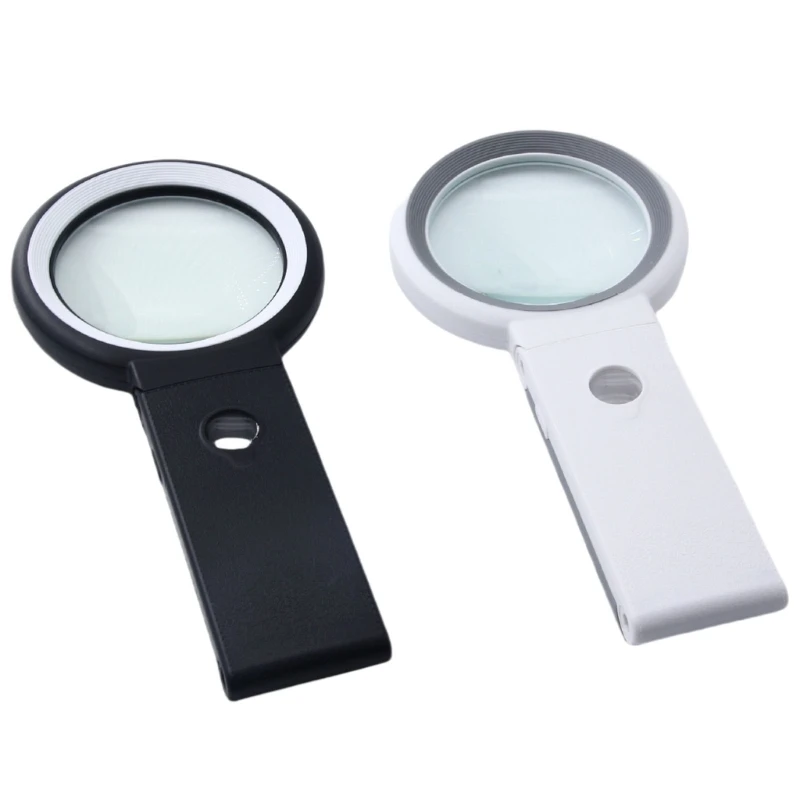 Glass With 18 LEDs, Double Lens For Reading Close Work Coin Inspection Macular Degeneration Readers Hobbyists