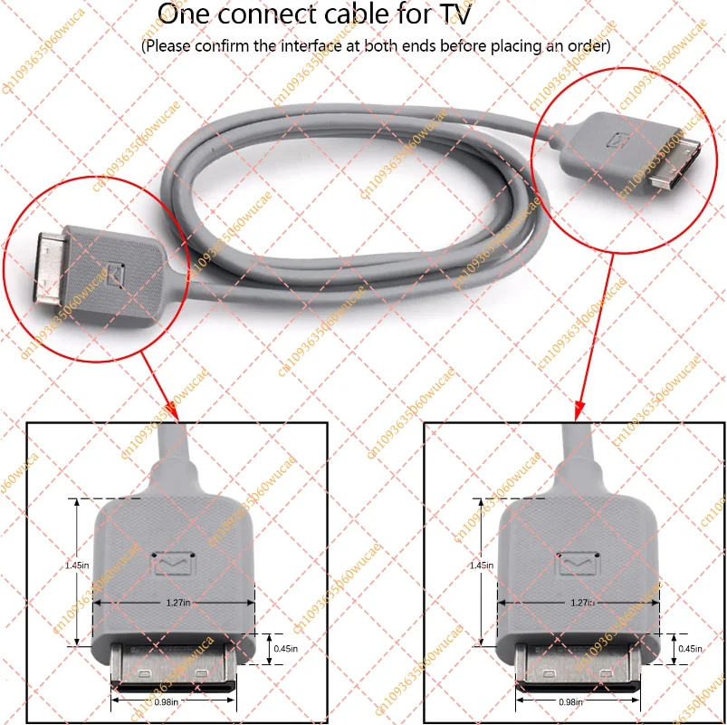 TV Connect Cable BN39-02209A BN39-02248B Replacement Parts for 49 55 65 75 82 Inch LCD TV