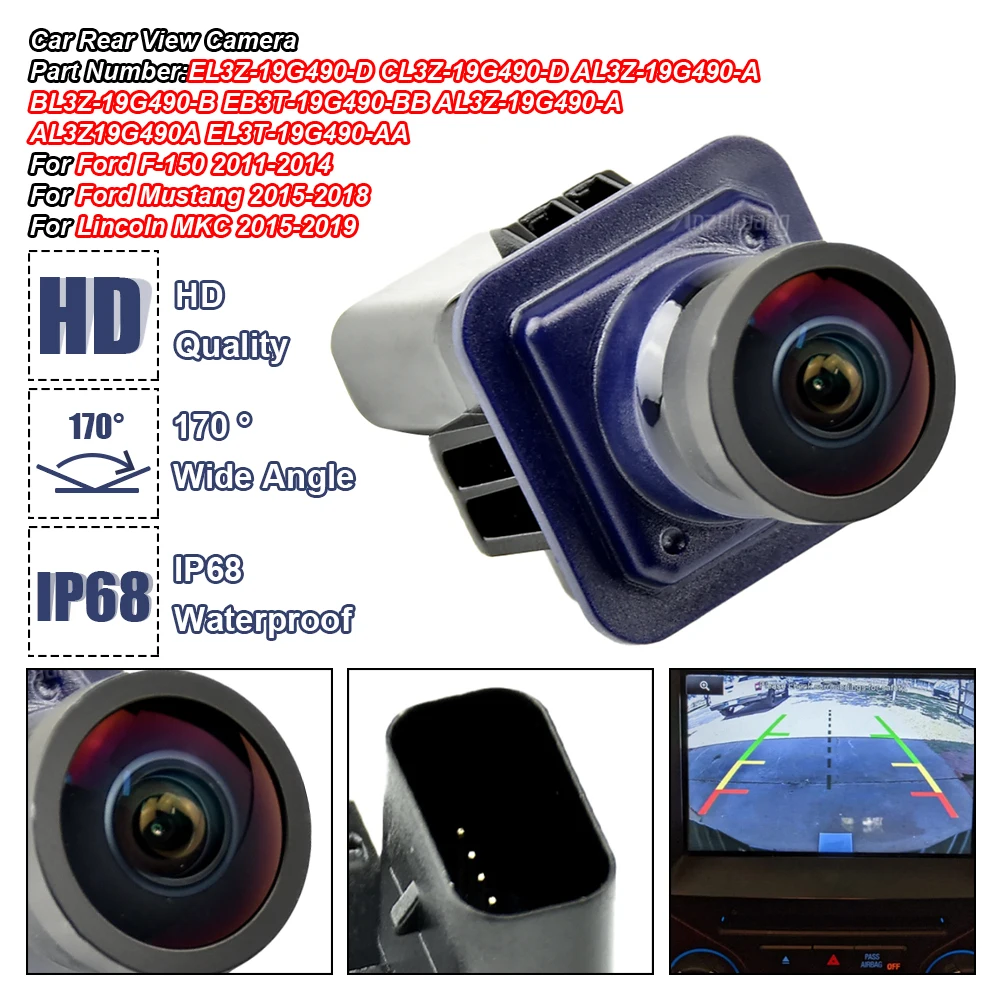 High Quality! REAR VIEW BACK UP CAMERA For Ford F-150 2011 2012 2013 2014 BL3Z-19G490-B BL3Z19G490B AL3Z-19G490-A