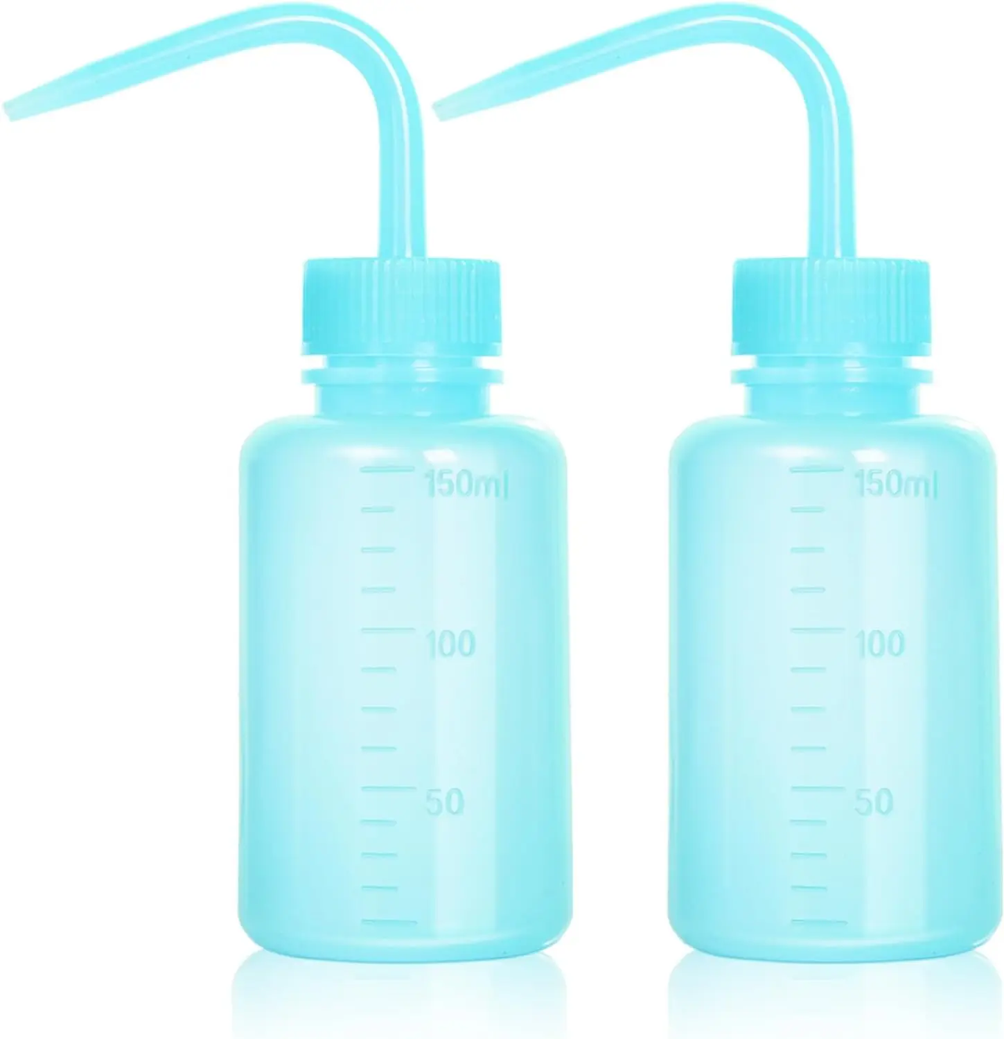 2 Stück Reinigungsflasche für die Bewässerung von Sukkulenten, Reinigungs-Ellenbogenflasche, Anti-Leckage, gebogener Mund, Topf-Reinigungsflasche