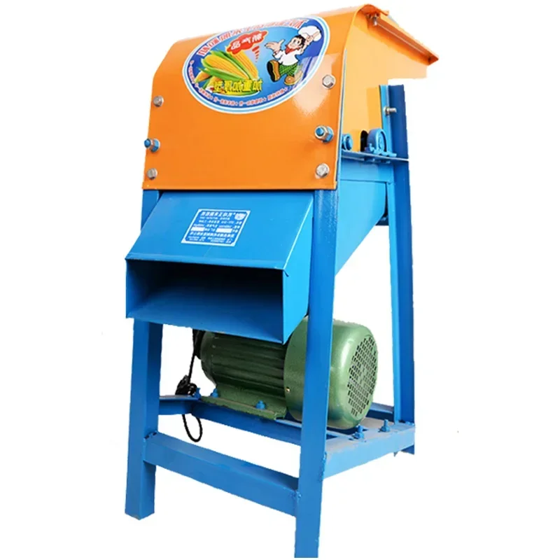 Electric Corn Machine Threshing Machine Size Automatic Planing Stick Peeling-Free Multifunctional