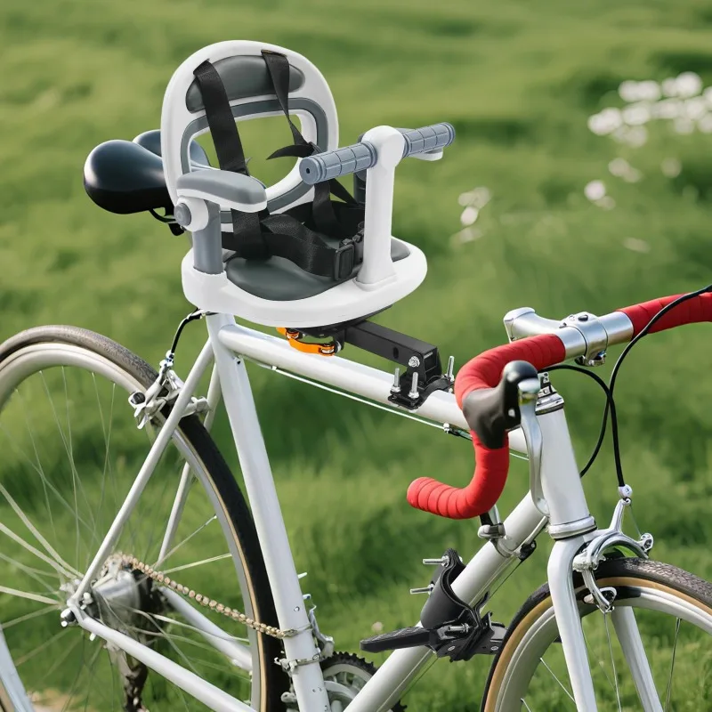 

Bike Child Rear Seat Safety Belt Guardrail Children Bicycle Safety Seat Saddle Mountain Bike Saddle Accessories