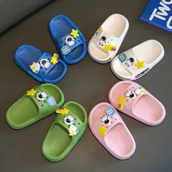 New Cute Astronaut Children's Home Indoor Slippers Anti-Slip Bathroom Baby Outdoor Sandals For Boys And Girls