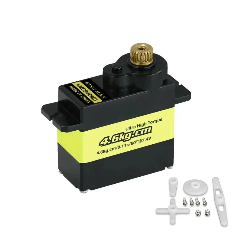 Kingmax KM0940MD--13g 4.6kg.cm Servo with Metal Gears for Excellent Performance in Vehicles Smooth action and durability