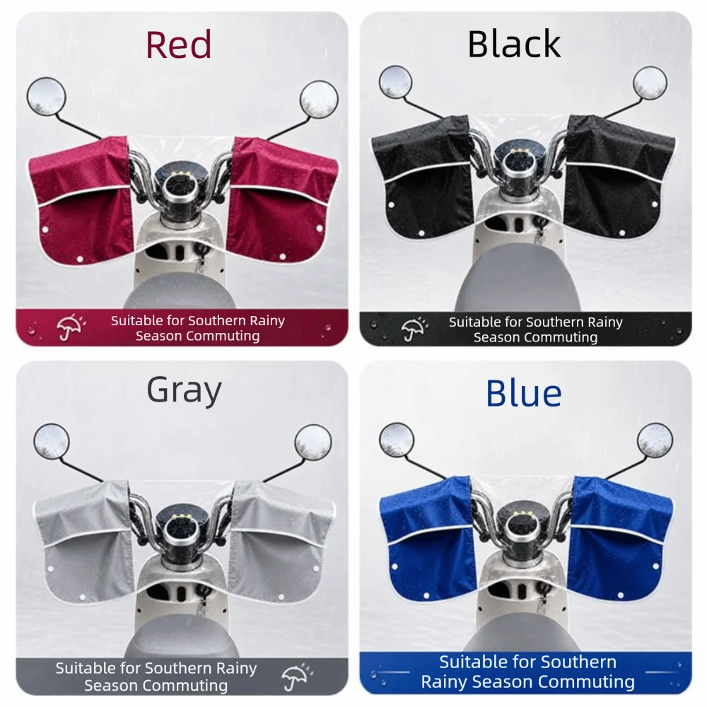 Transparent Scooter Console Waterproof Cover Uv Resistant Dustproof Control Panel Protector Oxford Cloth Rainproof