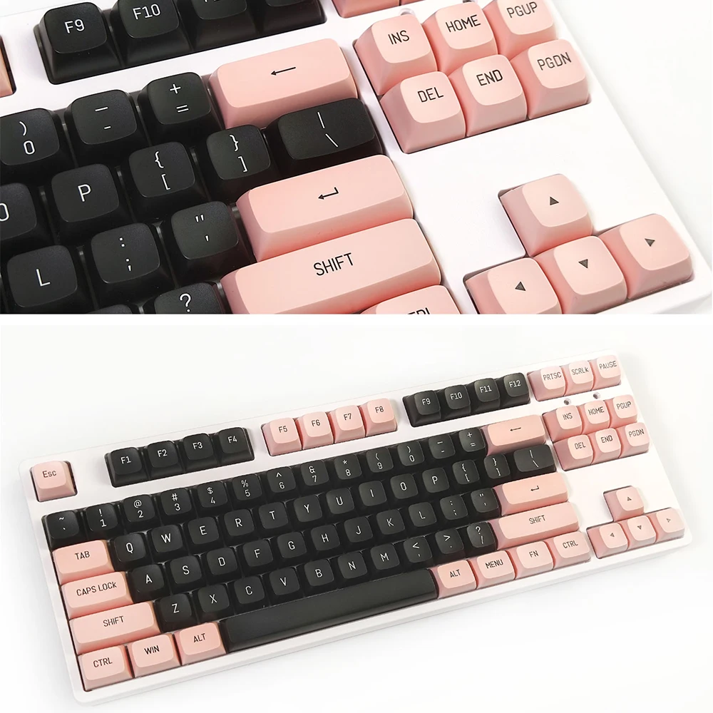 149 tasti PBT Double Shot Keycaps profilo CSA per Mx Switch GK68 tastiera meccanica Layout ISO 6.25U Space