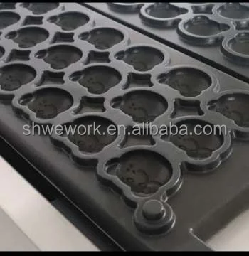 WeWork التجارية الكهربائية الدب شكل الآيس كريم Taiyaki آلة 27 قطعة الدب رئيس الهراء صانع الهراء آلة