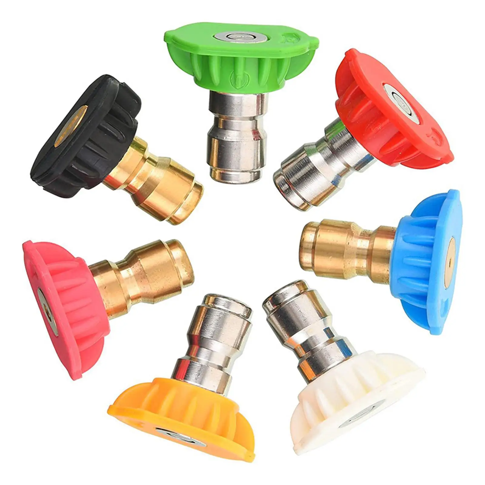 Pressure Washer Nozzle Tips Set, Pressure Washer Tips for Watering Flowers, Pressure Washer Nozzle
