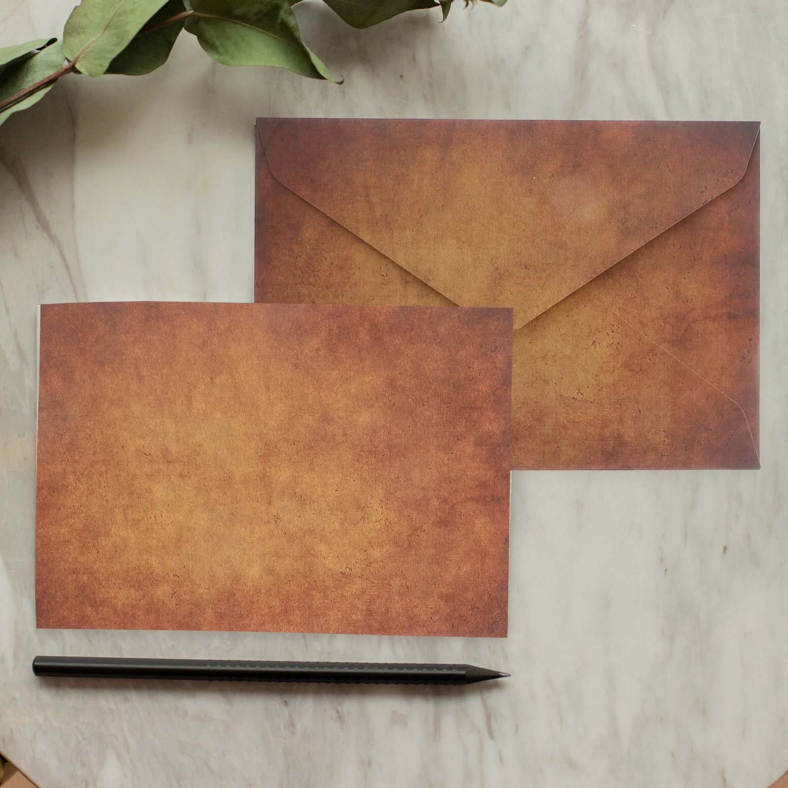 5 set buste di carta da lettera vintage Kraft di piccole dimensioni per note, carte, lettere, buste da imballaggio semplici