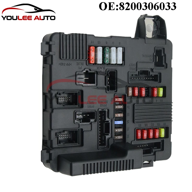 New 8200306033 8200306032 5118399300 8200262385 Engine Fuse Box For Renault Megane II Scenic Auto Parts