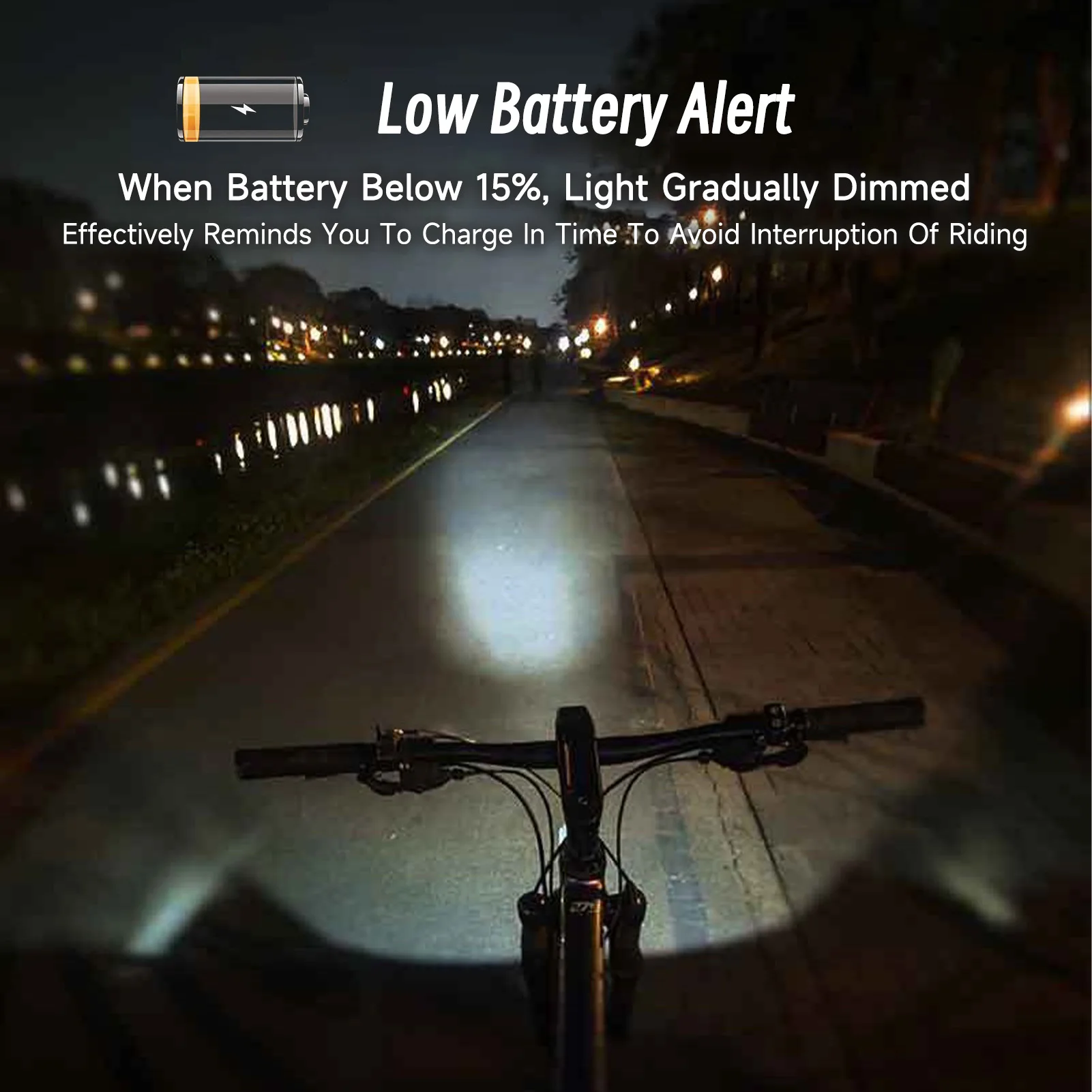 مصباح أمامي للدراجة قابل لإعادة الشحن سريع الإصدار IPX5 مقاوم للمطر من النوع C LED أضواء الدراجة لركوب الدراجة الليلية