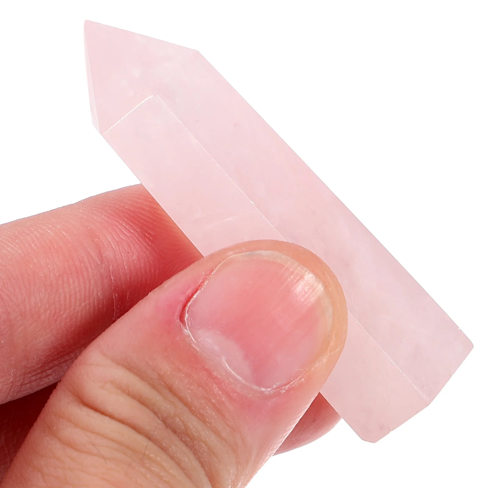 

Crystal Decor Crystal Column Natural Stone Desktop Decor For Home Office Table Craft Ornament