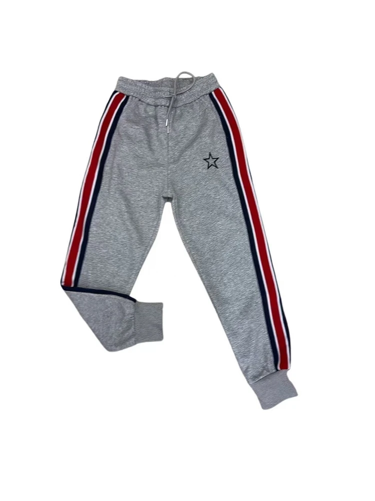 

New Spring/Summer Five Star Casual Pants High Waist Elasticity Slimming and Versatile Style Stylish Leg Tight Sports Pants