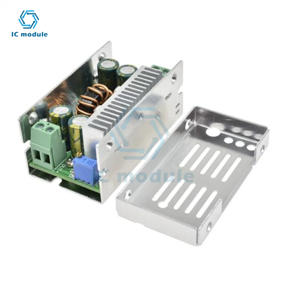 DC DC 15A 200W 60V Adjustable Step Down Converter Buck Board Adjustable Voltage Module Stabilized Synchronous Rectification