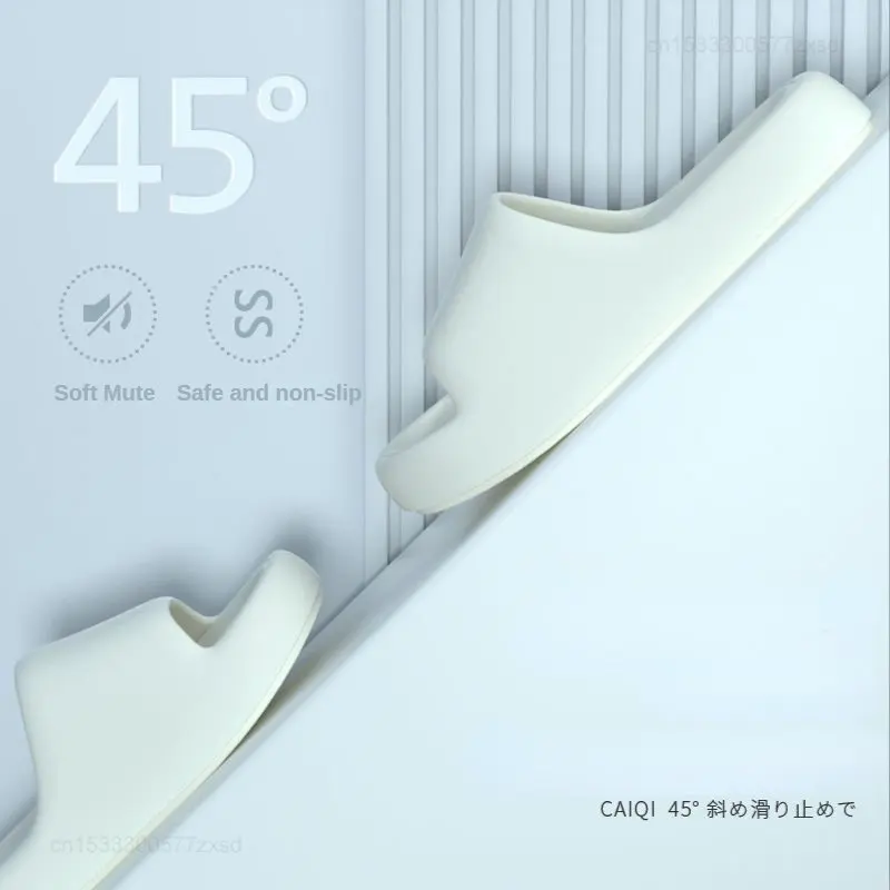 Xiaomi Moda Mulheres Verão Macio Chinelos Plataforma Grossa Banheiro Home Men Indoor Non-slip Anti-slip Feminino Nuvem Almofada Slides