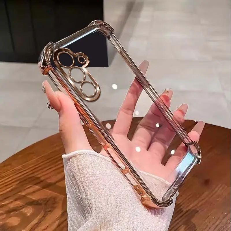Für Samsung S26FE Hülle Luxuriöse Galvanisierte Transparente Silikonhülle Hautfreundliche TPU-Abdeckung Für Samsung S26 FE Stoßfeste Hülle – Detail 21
