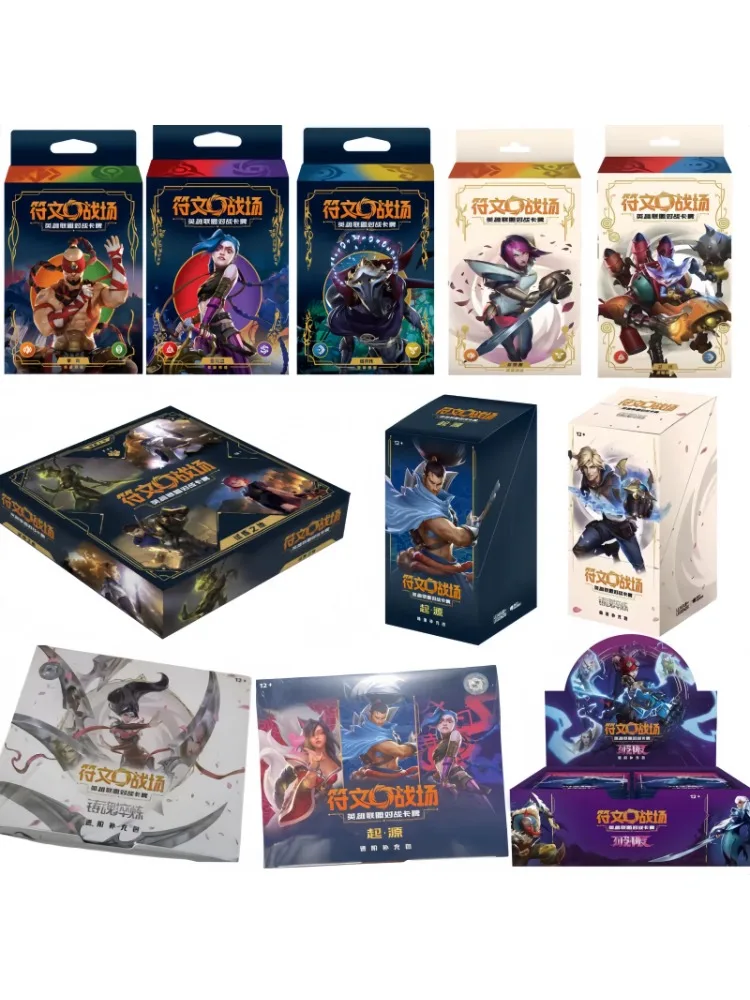 Echte Riftbound-kaart LOL League Hero of Origins of Legends Trading Battle Collectible Cards Game Character Battle Card Gift - afbeelding 2