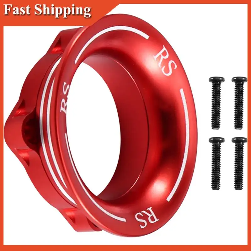 كفاءة المعادن Beadlock عجلة Beadlock عجلة حافة المطاط الإطارات المطاطية الإطارات مجموعة 25X25mm ، الأحمر لسيارة HSP/HPI RC