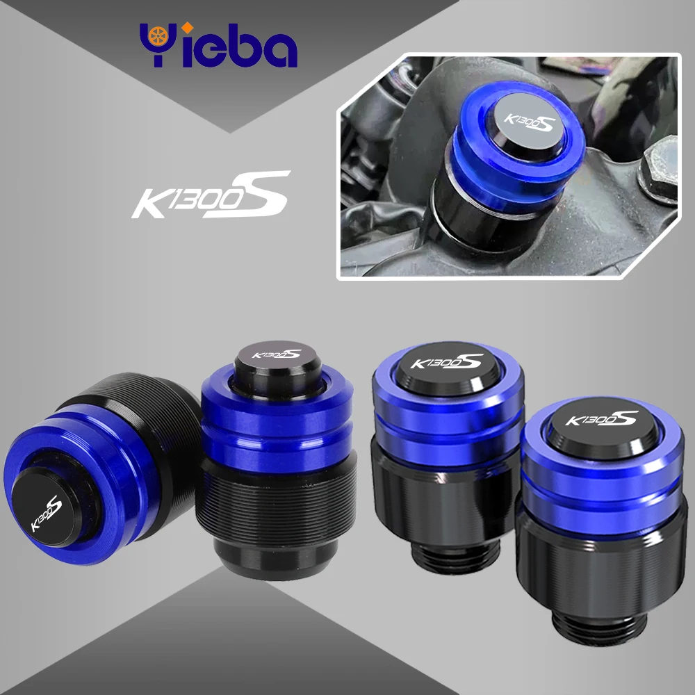 

Motorcycle FOR BMW K1300S K 1300S 2009-2015 2024 2023 2022 2021 Rearview Mirror Plug Hole Screw Cap&Tire Valve Stem Caps Cover